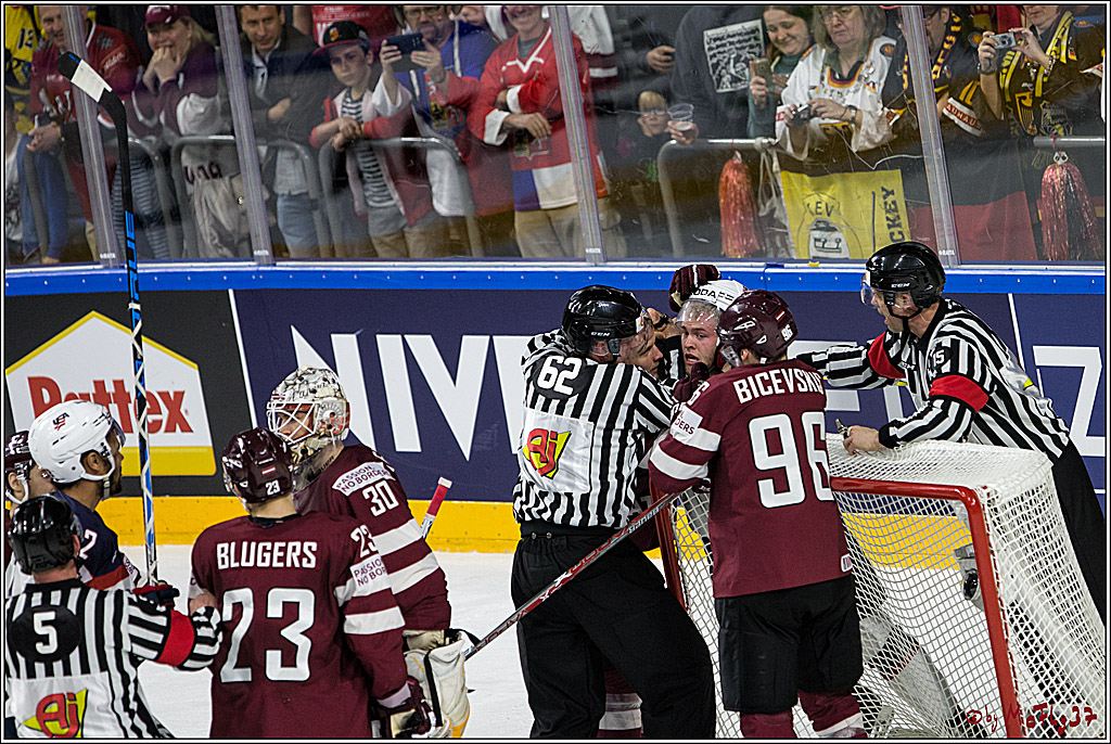 IIHF WM 2017, Lettland - USA, 13.05.2017